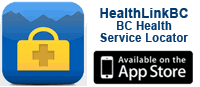 Download the BC Health Service Locator on your iPhone, iPod or iPad.