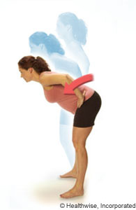 Upper-body-bends exercise