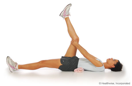 Hamstring stretch