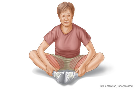 Groin stretch