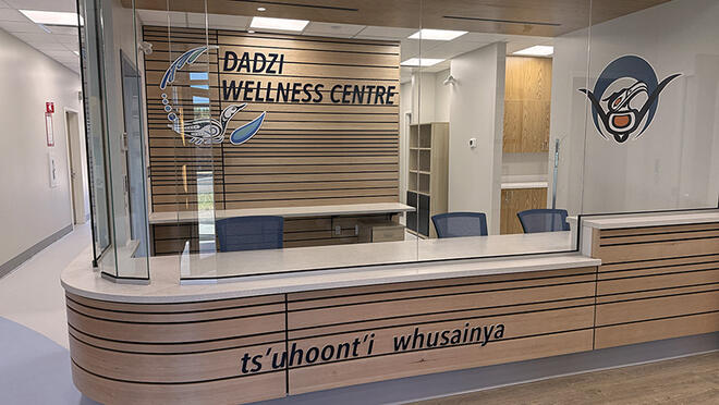 Dadzi Wellness Centre reception area