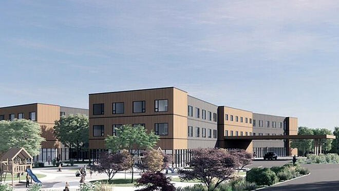 Prince George long-term care home rendering