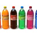 bottles of sugary soda pop drinks